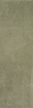 2' x 8' Sage Plain Runner Rug