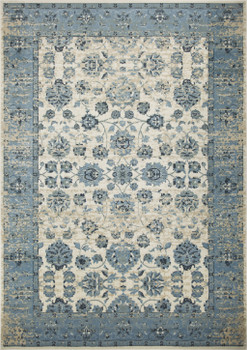 2' x 8' Ivory Oriental Style Dhurrie Runner Rug