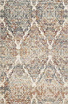 3' x 5' Ivory Oriental Dhurrie Area Rug