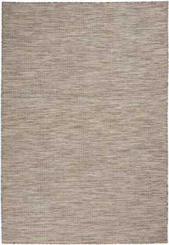 4' x 6' Beige Power Loom Area Rug