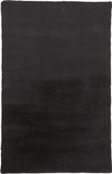 5' x 7' Taupe & Black Shag Area Rug