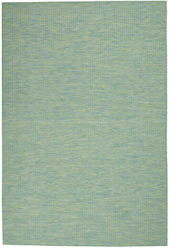 5' x 7' Blue Power Loom Area Rug