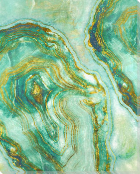 Agate Abstraction 2 Wrapped Canvas Giclee Print Wall Art