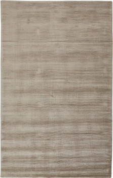 5' x 8' Tan Ivory & Taupe Hand Woven Area Rug