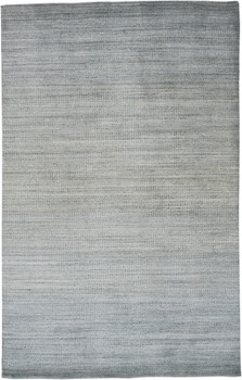 5' x 8' Blue and Gray Ombre Hand Woven Area Rug