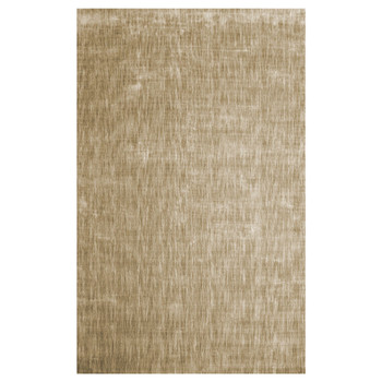 5' x 8' Beige Abstract Hand Woven Stain Resistant Area Rug
