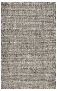 5' x 8' Gray Wool Dhurrie Handmade Area Rug