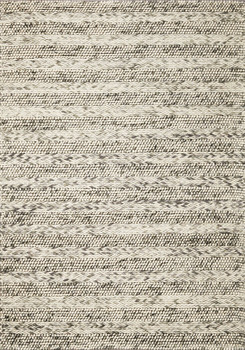 7' x 9' Wool Grey Rectangle Area Rug