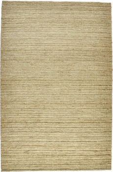 8' x 11' Tan Ivory and Taupe Hand Woven Area Rug