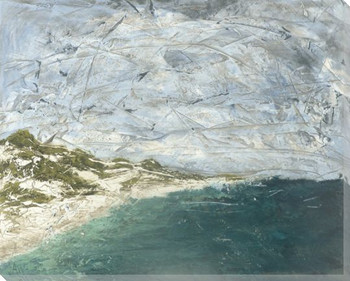Aground Ocean View Wrapped Canvas Giclee Print Wall Art