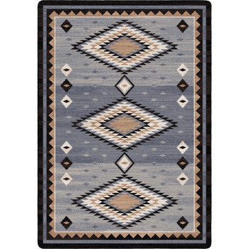 3' x 4' Interwoven Old Wools Rectangle Scatter Nylon Area Rug