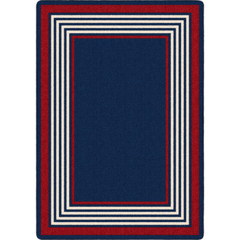 8' x 11' Patriot Old Glory Rectangle Nylon Area Rug