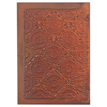 Old Mill Cabinet Panel in Rustic Tin