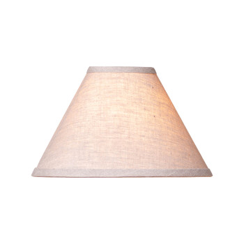 13-Inch Ivory Linen Lamp Shade