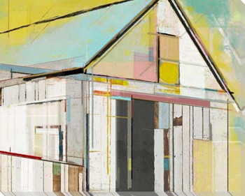 Structural Notions Angled Wrapped Canvas Giclee Art Print Wall Art