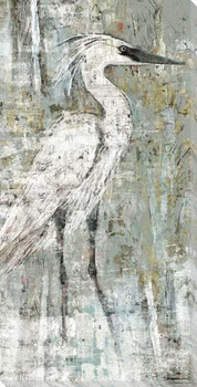 Marsh Bird 1 Wrapped Canvas Giclee Art Print Wall Art
