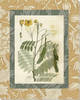 Patterned Botanical 3 Wrapped Canvas Giclee Art Print Wall Art