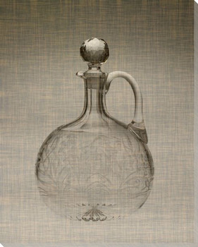 19th Century New England Decanter Wrapped Canvas Giclee Art Print Wall Art