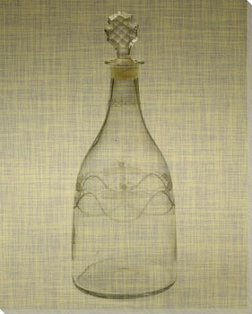 Bohemia Decanter Wrapped Canvas Giclee Art Print Wall Art