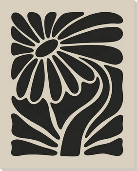 Blossoming Flower Wrapped Canvas Giclee Art Print Wall Art