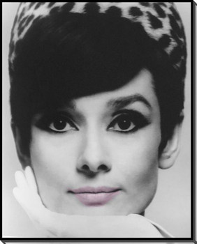 Audrey Wrapped Canvas Giclee Art Print Wall Art
