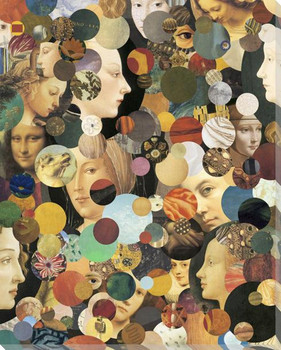 Face To Face 2 Wrapped Canvas Giclee Art Print Wall Art