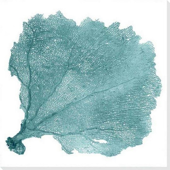 Bright Sea Fan 5 Wrapped Canvas Giclee Art Print Wall Art