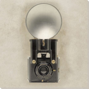 Vintage Camera 1 Wrapped Canvas Giclee Art Print Wall Art
