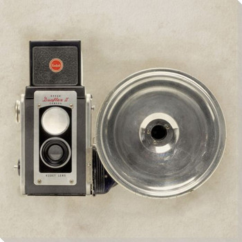 Vintage Camera 7 Wrapped Canvas Giclee Art Print Wall Art