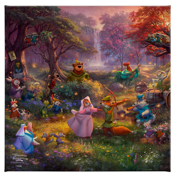 14" Disney Robin Hood Wrapped Canvas Art Print Wall Art