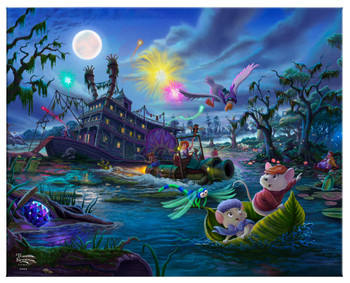 24" x 30" Disney The Rescuers Wrapped Canvas Wall Art
