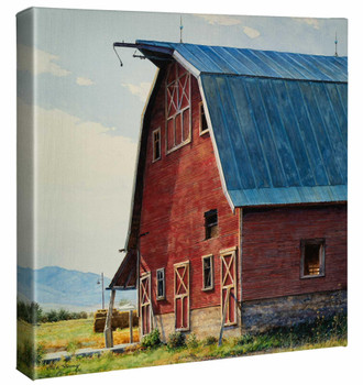 14" x 14" Where the Owl Sleeps Wrapped Canvas Wall Art