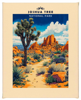 Joshua Tree National Park Wrapped Canvas Wall Art