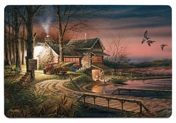 2' x 3' Hunter's Haven Floor Mat by Terry Redlin
