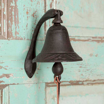 Logan Dinner Bell with Bracket, Set of 2