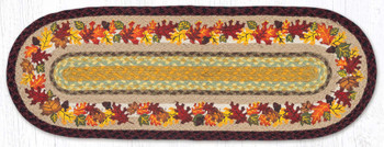 13" x 36" Autumn Oval Table Runner