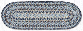 13" x 36" Denim Jute Table Runner