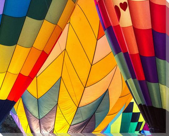 Symphony Of Color 4 Wrapped Canvas Giclee Art Print Wall Art