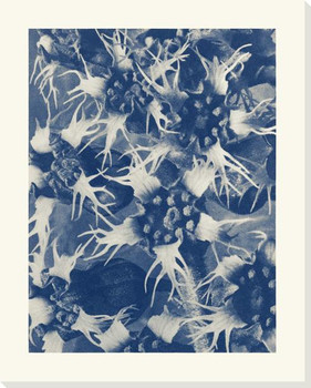 Archetypes In Blue 116 Wrapped Canvas Giclee Art Print Wall Art