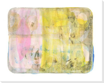 Mono Plate 4 Wrapped Canvas Giclee Art Print Wall Art