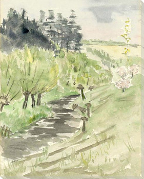 Dutch Landscape VI Wrapped Canvas Giclee Art Print Wall Art