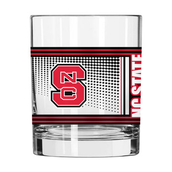 North Carolina State Wolfpack 14oz Hero DOF Rocks Glass