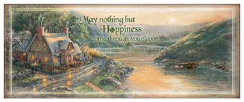 12" x 30" Daybreak at Emerald Valley Wood Sign