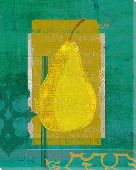 Pear Harvest Wrapped Canvas Giclee Print Wall Art