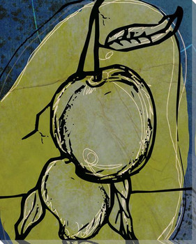 Tuscan Apple Wrapped Canvas Giclee Print Wall Art