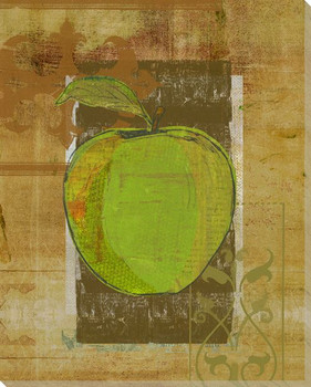 Apple Harvest Wrapped Canvas Giclee Print Wall Art