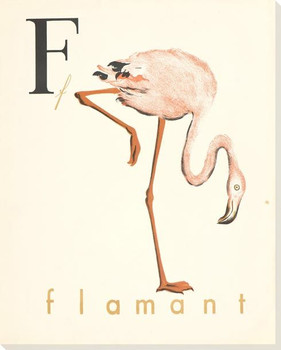 F. Flamant Wrapped Canvas Giclee Print Wall Art