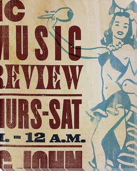 Music Review Wrapped Canvas Giclee Print Wall Art