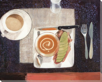 Cafe Adam Wrapped Canvas Giclee Print Wall Art