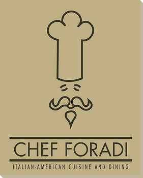 Chef Foradi Wrapped Canvas Giclee Print Wall Art